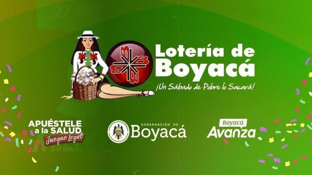 Lotería de Boyacá 4461: RESULTADOS del sorteo del sábado 1 de abril