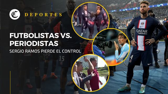 Sergio Ramos: las veces que futbolistas protagonizaron altercados con periodistas