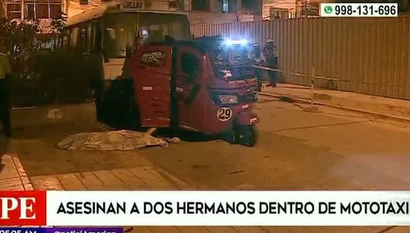 Sicarios matan a balazos a dos extranjeros en pleno estado de emergencia en San Martín de Porres. (Foto: América Noticias)