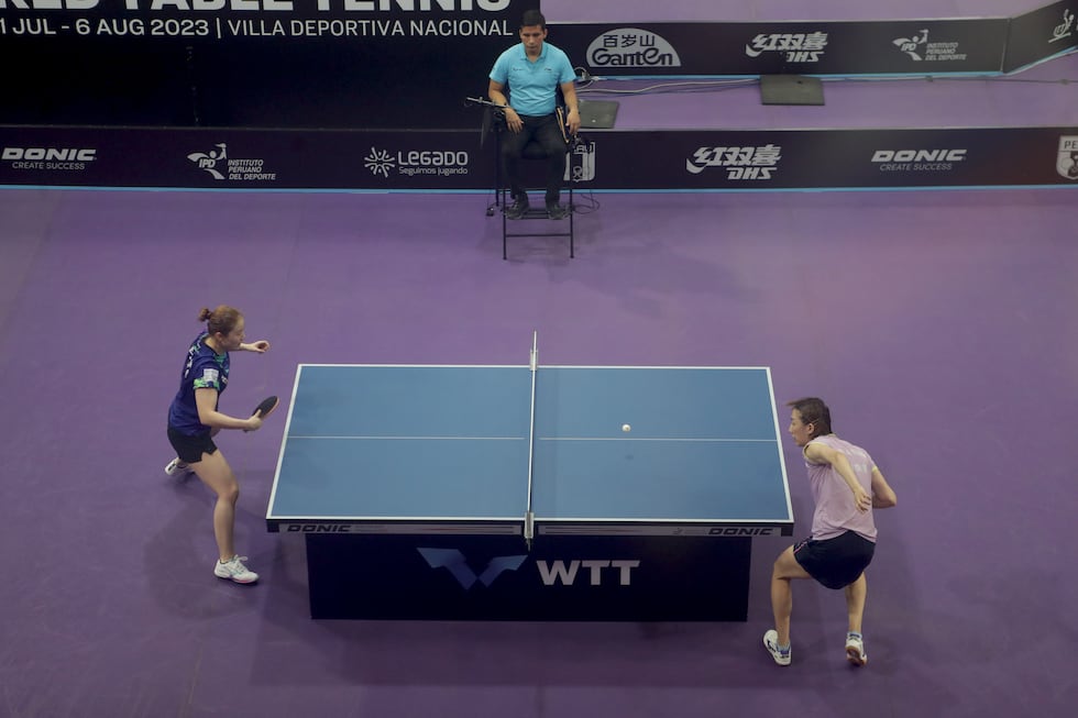 LIMA, MARTES 01 DE AGOSTO DEL 2023. TENIS DE MESA. WTT CONTENDER WORLD TABLE TENNIS. CAMPEONATO MUNDIAL DE VTENIS DE MESA. FOTOS: ALESSANDRO CURRARINO / EL COMERCIO
