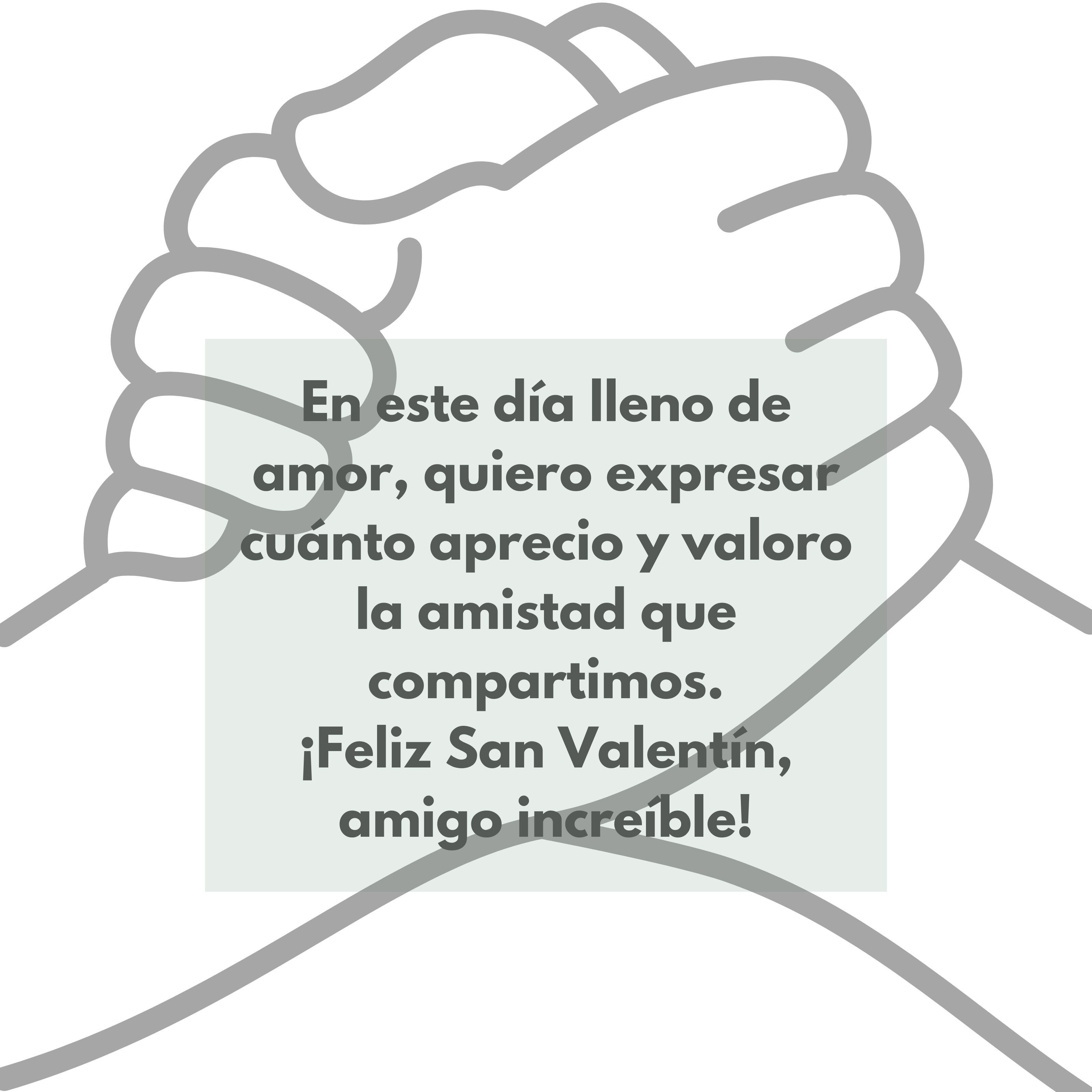 "En este día lleno de amor, quiero expresar cuánto aprecio y valoro la amistad que compartimos. ¡Feliz San Valentín, amigo increíble!", es una de las frases que puedes usar para saludar a un amigo este 14 de febrero por San Valentín. (Foto: Composición MAG / Muhammad Tajudin / Canva)