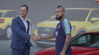 YouTube: Arturo Vidal recibe un lujoso auto en el Barcelona | VIDEO
