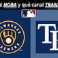 ¿En qué canal transmite Rays vs. Brewers EN VIVO hoy por Juego 1 de la Serie Mundial MLB 2026 en México y EE.UU.?