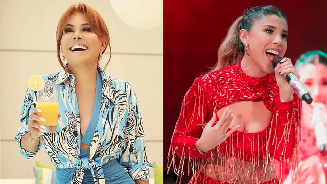 Magaly Medina sobre la carrera musical de Yahaira Plasencia: “Una cantante mediocre” | Composición: @magalymedinav / @yahairaplasencia