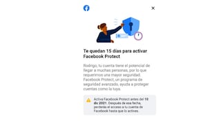 Facebook Protect: ¿qué es y por qué se recomienda activarlo?