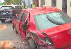 Reportan violento accidente en Santa Beatriz entre dos autos