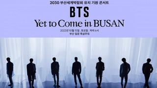 Cómo ver a BTS en concierto “Yet to come in Busan”: Se confirmó fecha y transmisión online