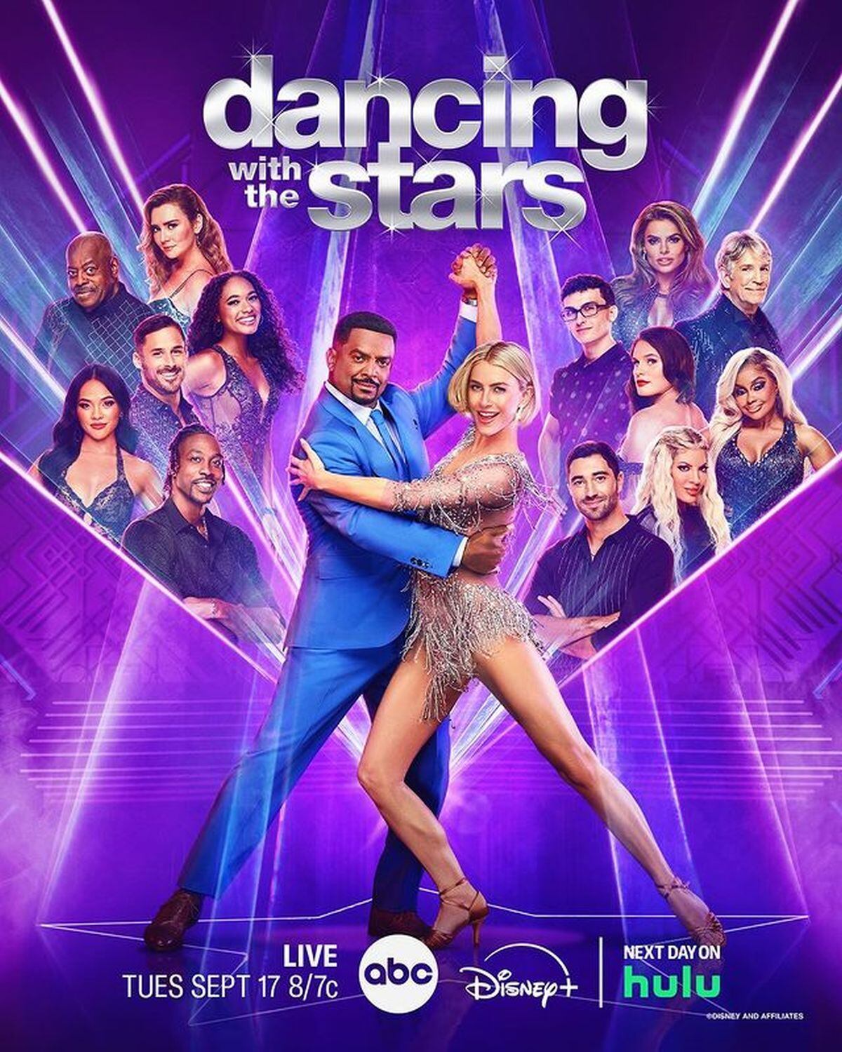 El formato del programa "Dancing with the Stars" consiste en parejas formadas por una celebridad junto a un bailarín profesional (Foto: DWTS / Instagram)