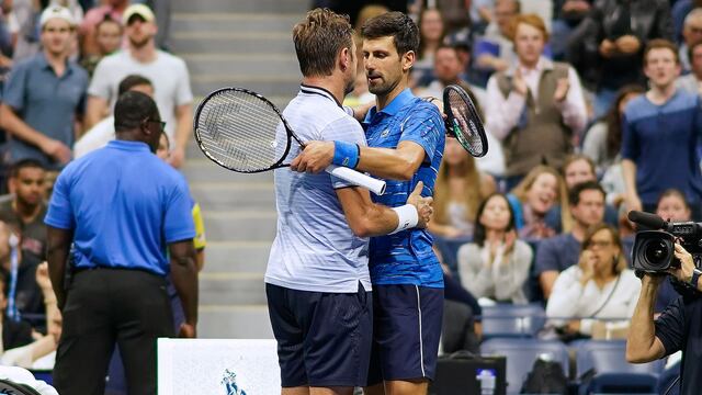 ¡Wawrinka sigue en el US Open! Djokovic se retiró y el suizo avanzó a cuartos de final | VIDEO