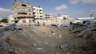 Los bombardeos que reducen a escombros la franja de Gaza