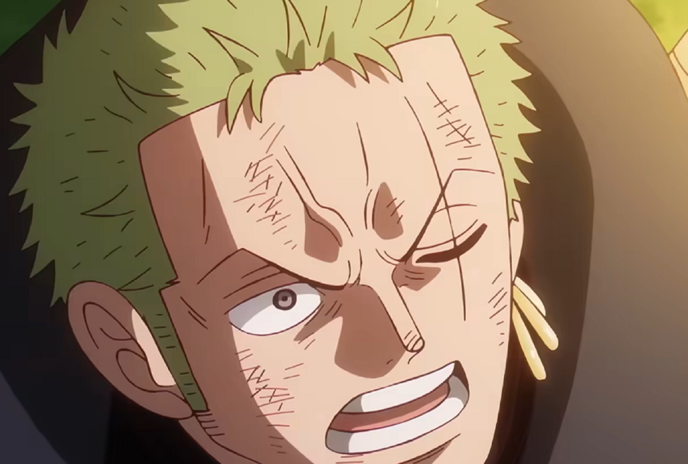 Zoro en una escena del episodio 1152 del anime "One Piece", que tendrá una pausa de tres meses (Foto: Toei Animation)