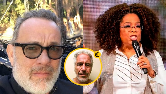 Así reaccionaron Oprah Winfrey y Tom Hanks tras ser mencionados en lista de Jeffrey Epstein | Foto: Instagram / Archivo GEC / Composición EC