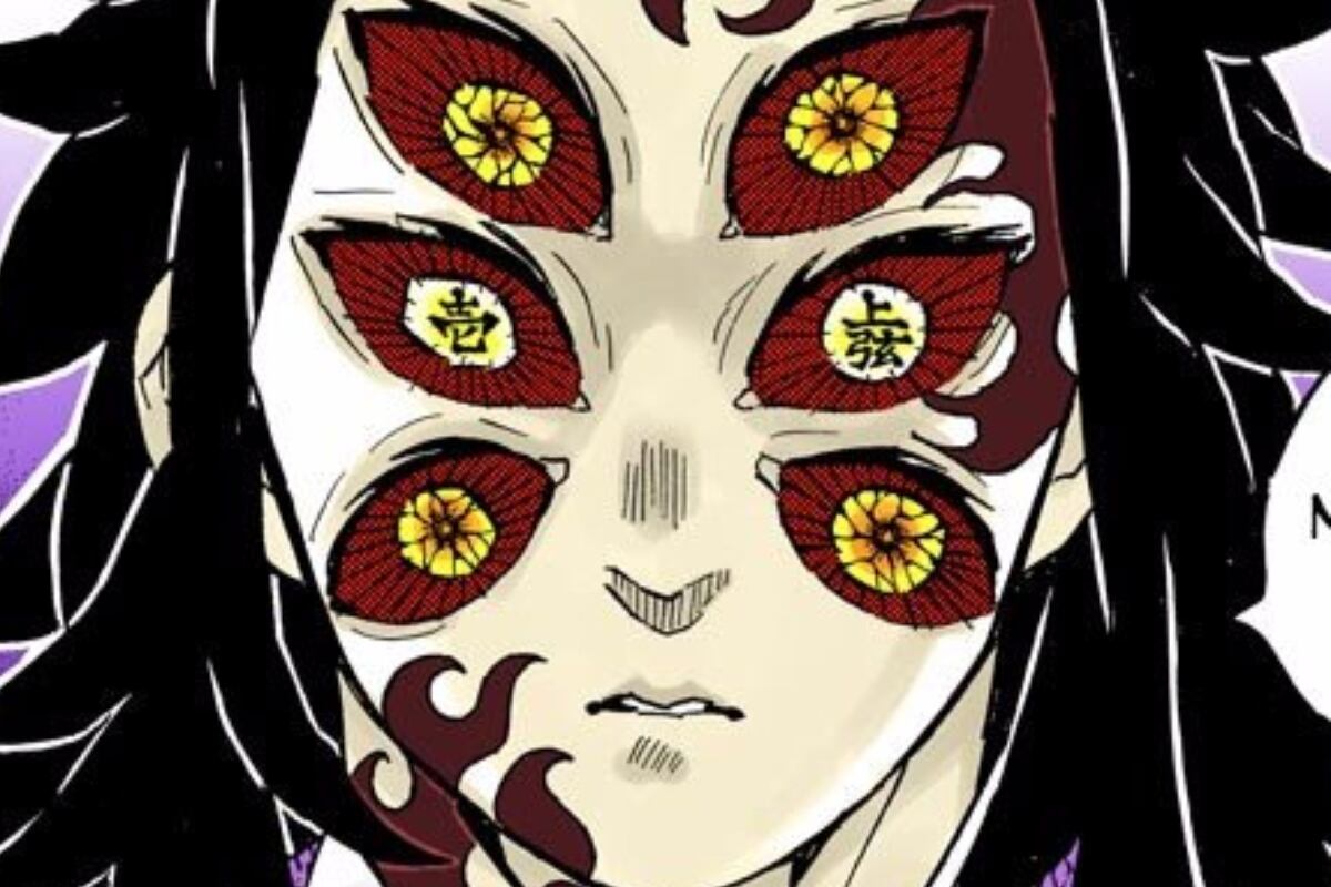 La Luna Superior Uno en un panel del manga de "Demon Slayer" (Foto: Shueisha)