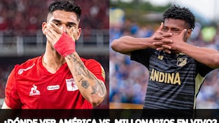 ¿Dónde se vio América vs. Millonarios, clásico por la fecha 14 de la Liga BetPlay?