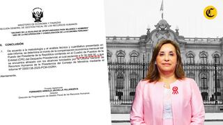 Dina Boluarte: ¿Cómo se originó el pedido y cuáles son los argumentos del MEF para respaldar aumento en 125% de sueldo de presidenta?