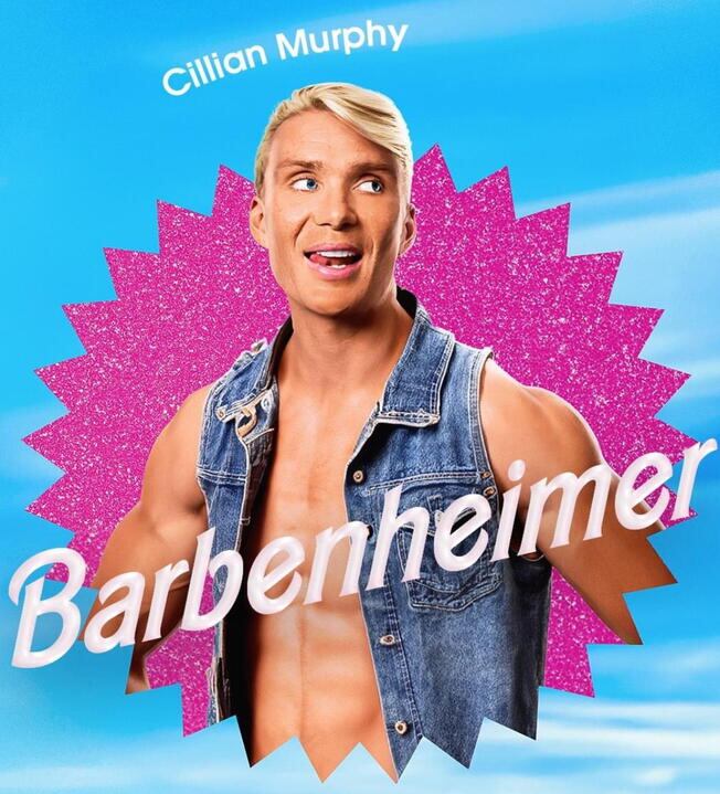 "Barbenheimer" se volvió tendencia en redes sociales (Foto: Twitter)