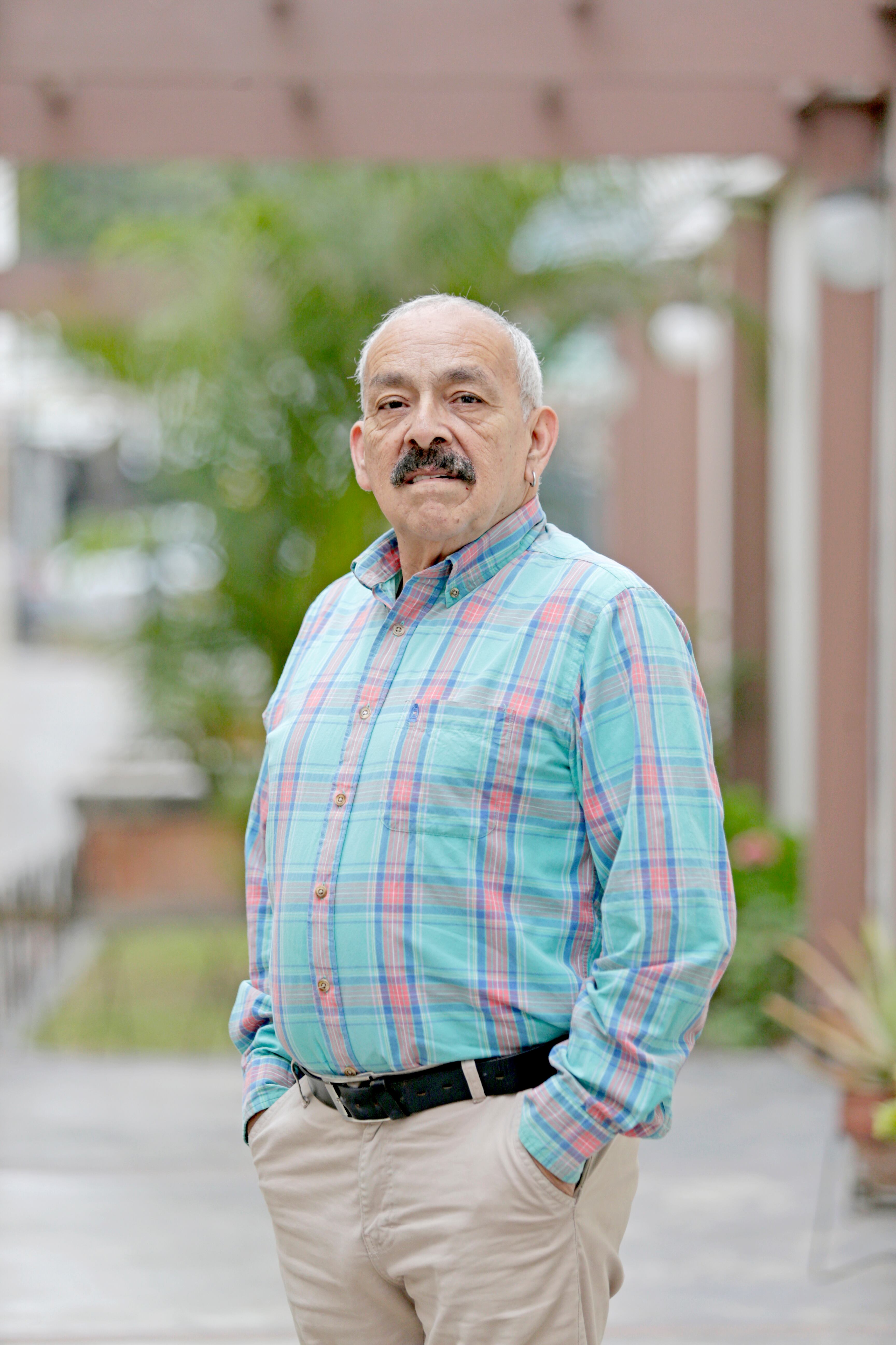 Carlos Victoria protagoniza obra teatral “Playlist de cumpleaños”. (Foto: César Bueno)