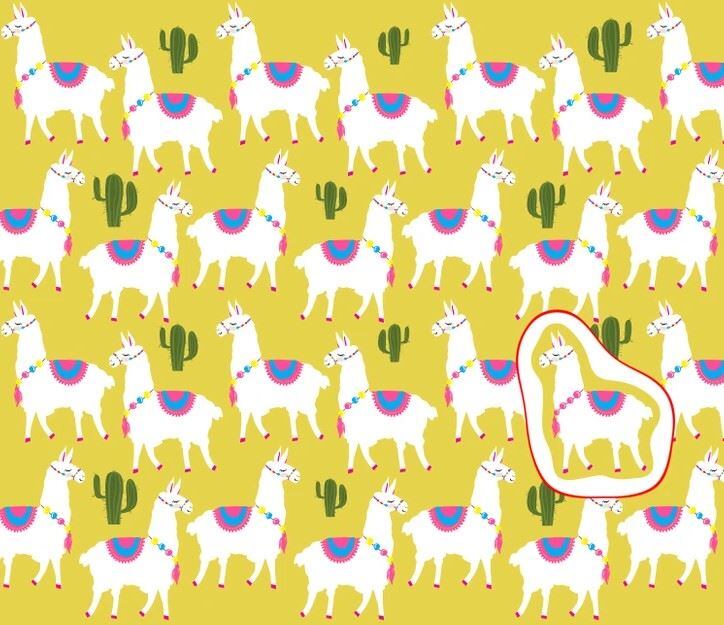 DESAFÍO VISUAL | la llama extraña está en la tercera fila. Bright Side