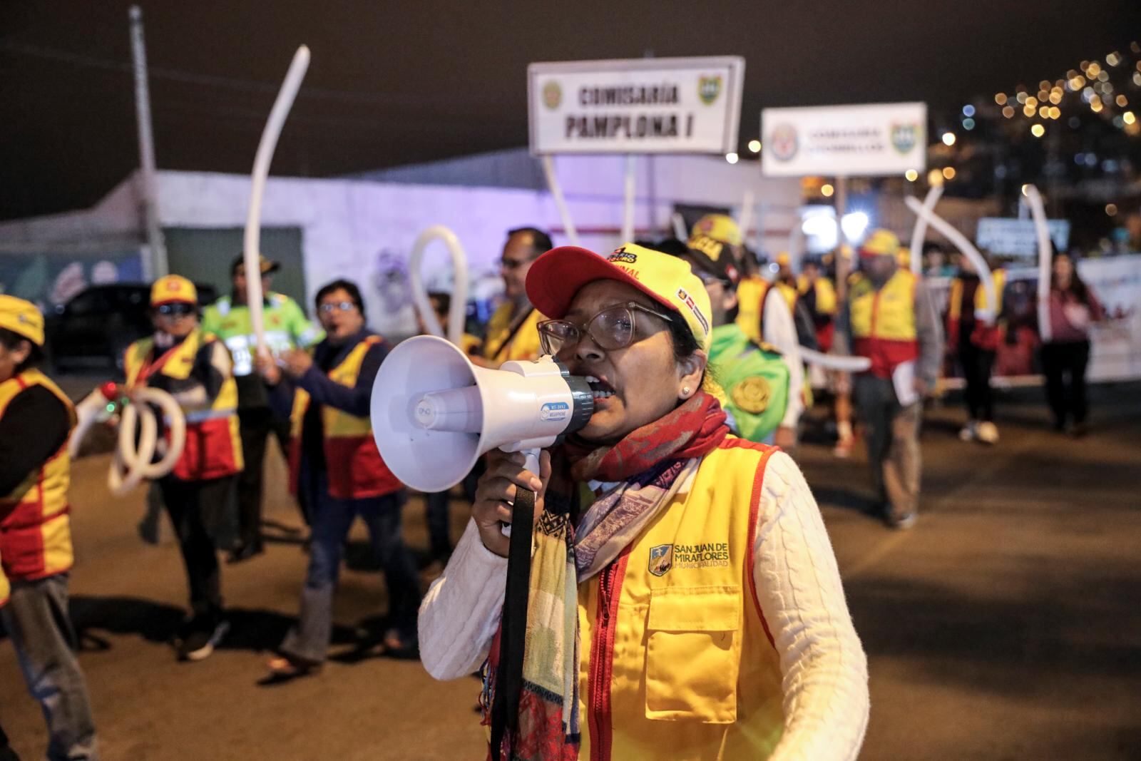Vecinos de Lima sur se hicieron sentir. (Foto: Joel Alonzo)