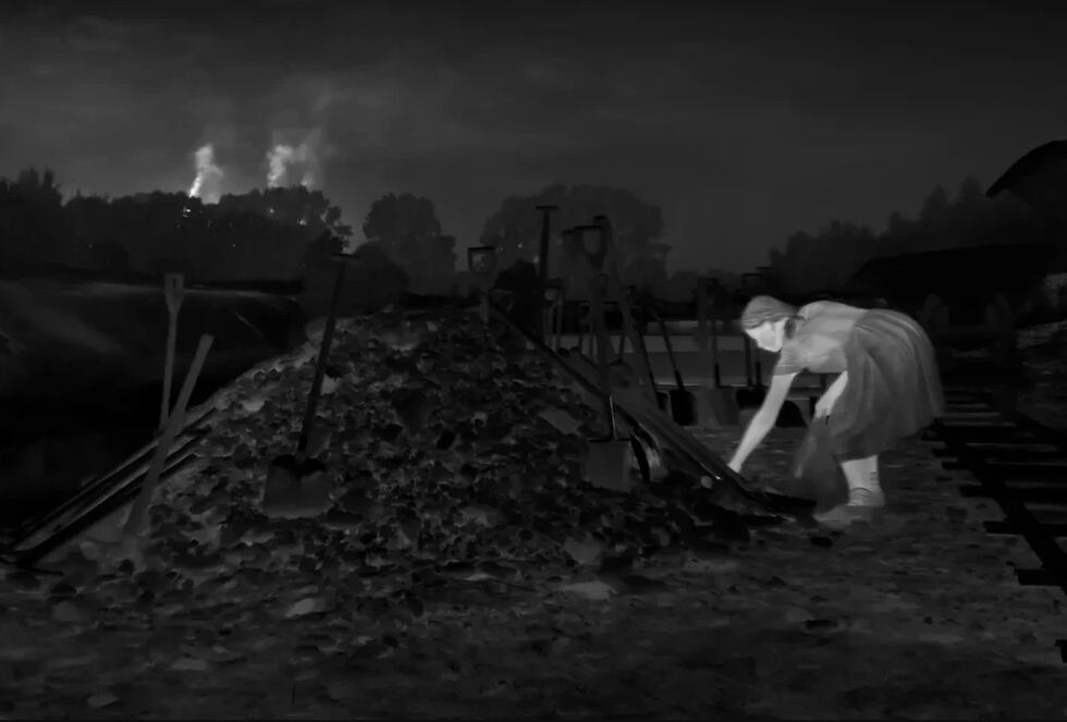 Uno de los momentos en los que se utilizó un cambio de colores para reflejar los momentos más oscuros. (A24)