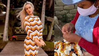 Katy Perry lució vestido artesanal peruano: ¿Cómo conoció la diva del pop a la marca peruana Escvdo?