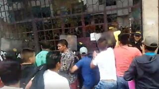 Crimen de niña en Barranca: vecinos protestan frente a Poder Judicial