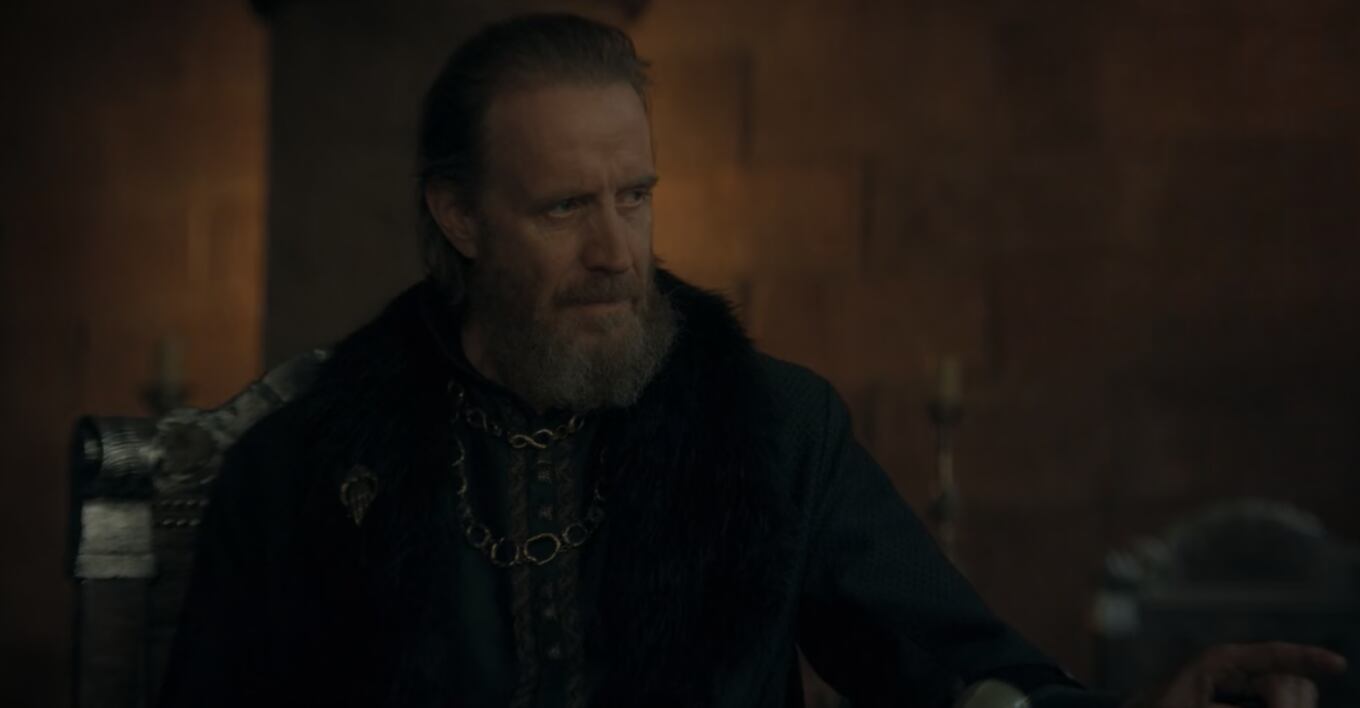 En el episodio 2 de la temporada 2 de "House of the Dragon", Aegon II Targaryen despidió a su abuelo Otto Hightower como Mano del Rey (Foto: HBO)