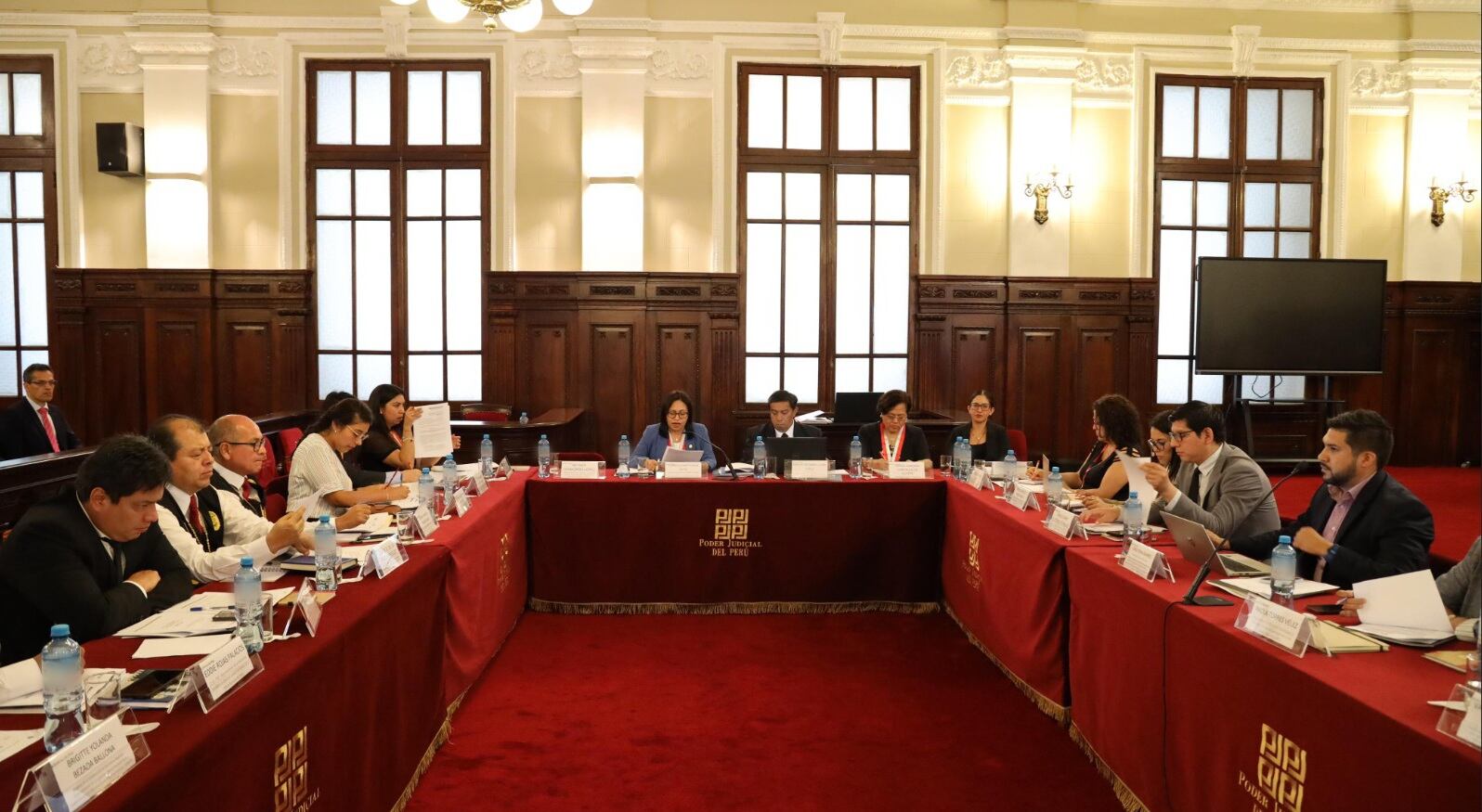 En la reunión participaron representantes de las instituciones que conforman el Subsistema Nacional Especializado de Extinción de Dominio (SNEED). (Foto: Difusión)
