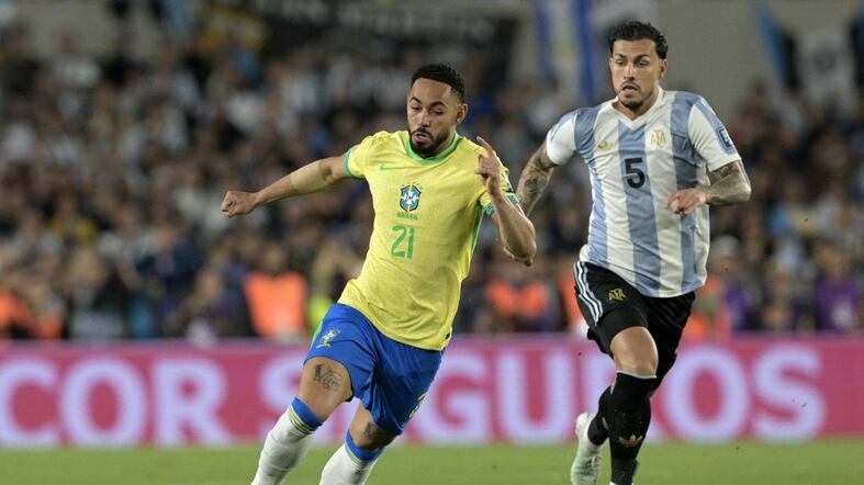 Brasil cayó 4-1 ante Argentina y cae a la cuarta posición de las Eliminatorias 2026