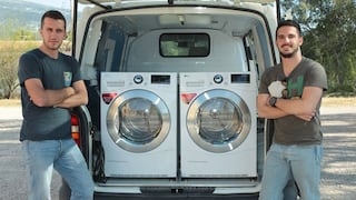 Una lavandería móvil para las personas sin hogar