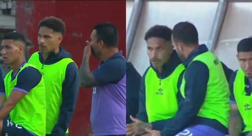 “No puedo jugar”: el mensaje que dio Paolo Guerrero previo al cambio que iba a realizar Cesar Vallejo ante Alianza Lima
