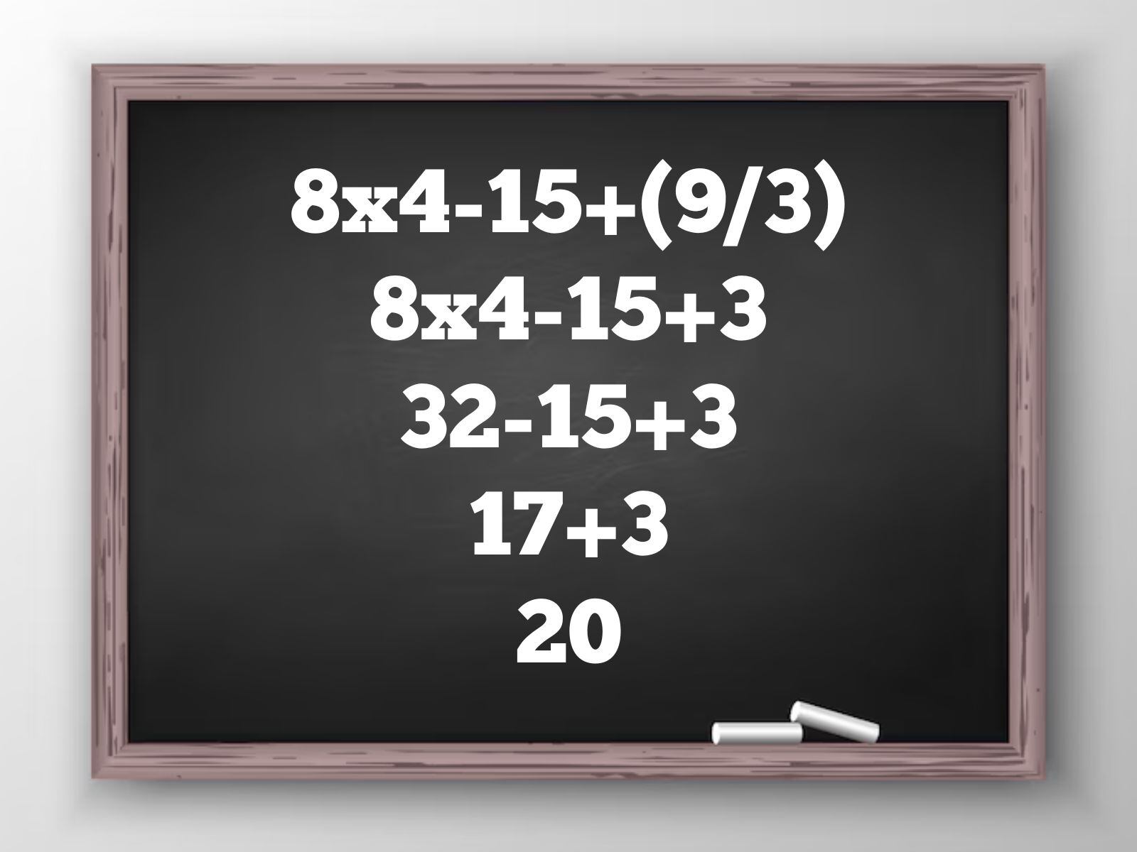 Reto matemático: Estos ejercicios de números son ideales para estimular tu cerebro. (Creación: Mag)