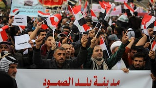 Gran ayatolá de Irak rechaza “injerencia extranjera” mientras manifestantes siguen en las calles