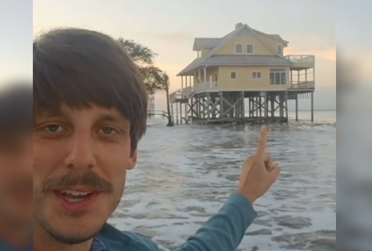 Un joven estadounidense documentó su experiencia en Harbor Island, conocida isla de EE. UU. que está siendo abandonada por el aumento del nivel del mar. (Foto: @singinmitch)