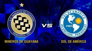 Mineros de Guayana derrotó 1-0 a Sol de América