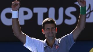 Djokovic fulminó a Fognini y avanzó a cuartos en Australia