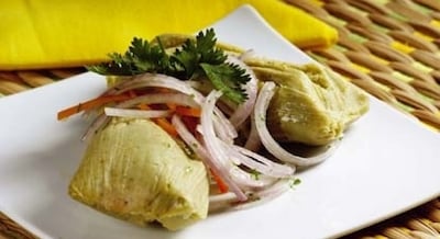 Receta de humitas verdes de Teresa Ocampo