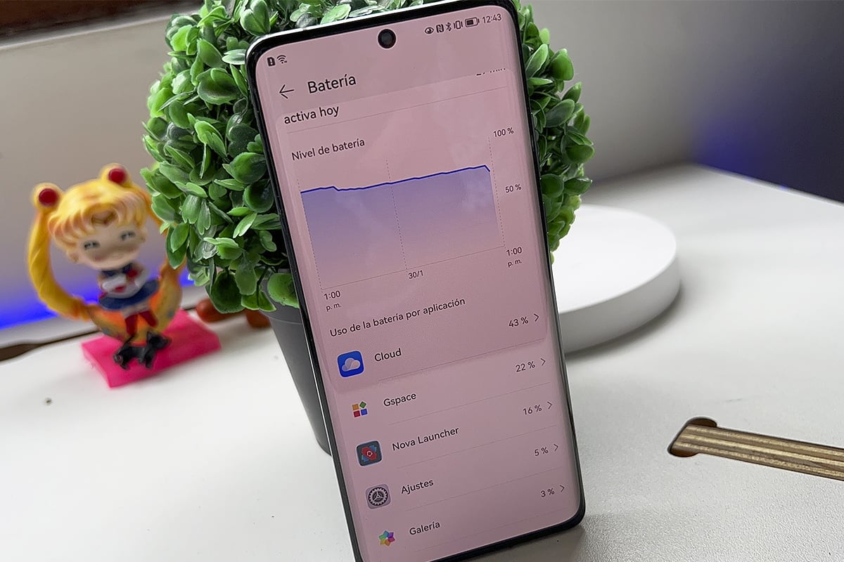 El Huawei P50 Pro no decepciona y tiende a sobrepasar el día gracias a una batería de 4.360 mAh. (Foto: Rommel Yupanqui)