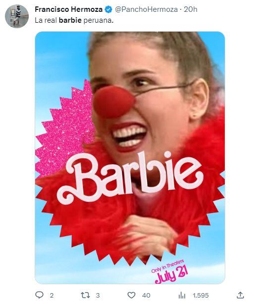 Personajes peruanos pasan por el filtro de Barbie