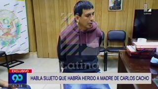 El testimonio del sospechoso de balear a madre de Carlos Cacho