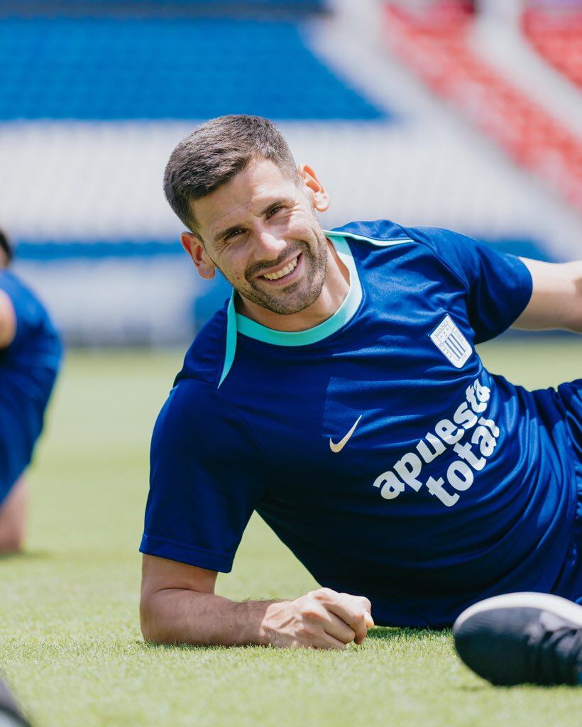 Enrique en el entrenamiento del miércoles. (Foto: Alianza)