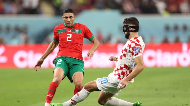 Marruecos perdió ante Croacia, pero se despide del Mundial con la frente en alto