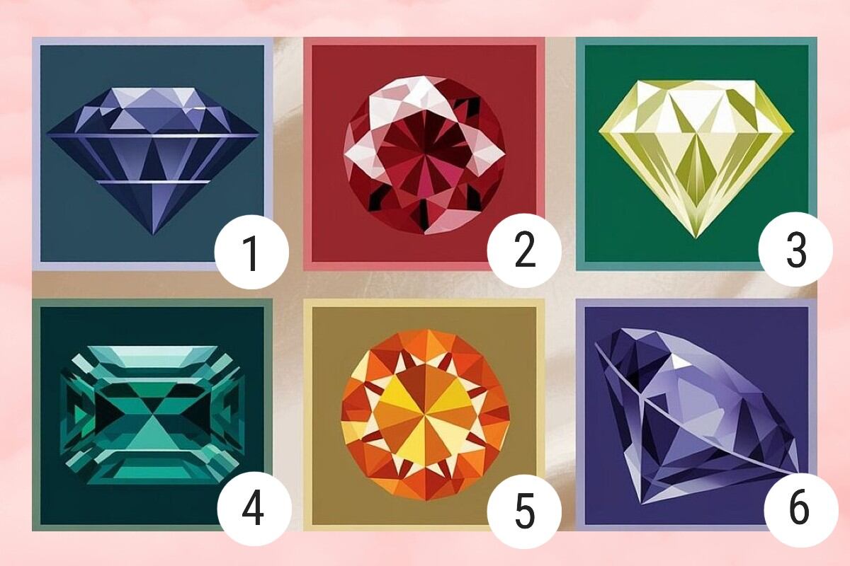Elige una de las seis gemas que se muestran en este test de personalidad y sorpréndete con las respuestas. (Imagen: El Comercio/Mag)