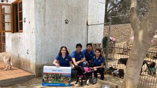 WUF: Andeanvet realiza donación de silla de ruedas para perrita del albergue Wasi wau