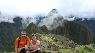Viajeros que dan la vuelta al mundo conocieron Machu Picchu