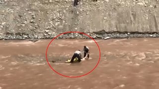 Chaclacayo: recuperan cadáver de mujer que fue hallado en el río Rímac | VIDEO