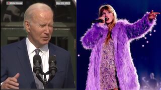 Previo a Acción de Gracias: Joe Biden indulta a pavos y confunde a Taylor Swift con Britney Spears