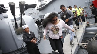Miles disfrutaron de recorrido por la Base Naval del Callao