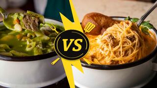 ¿Menestrón vs. sopa criolla? ¿Cuál es la mejor opción para disfrutar vía delivery?