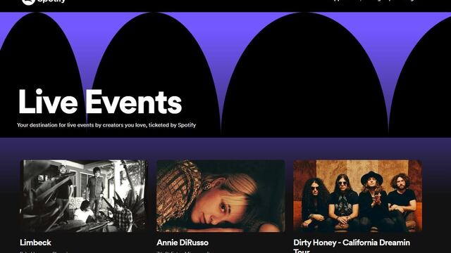 Spotify añade función para conciertos: ¿puedo comprar entradas desde la app?